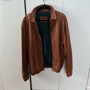 80s Genuine Leather Jacket